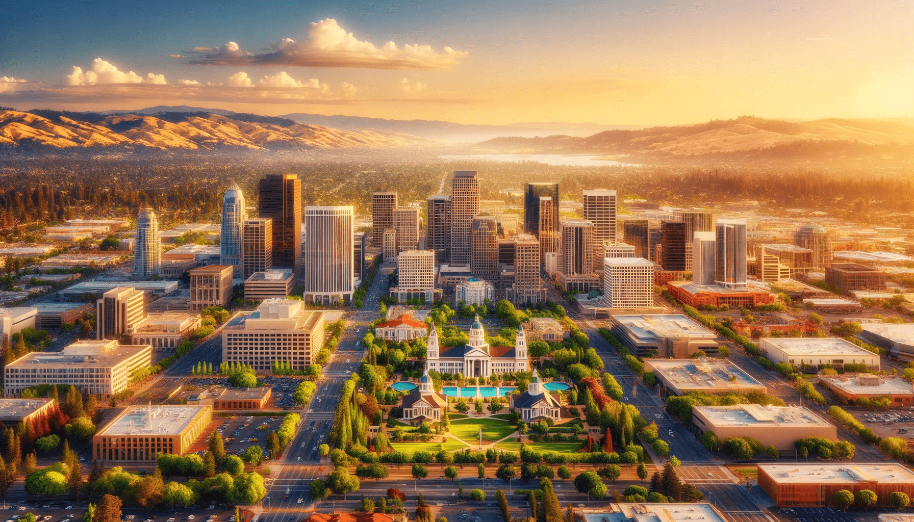 Picture of downtown San Jose, California
